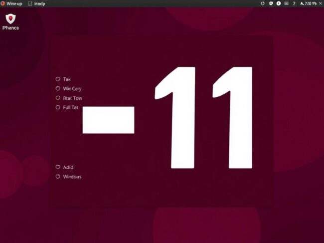 Wine 11 Linux Windows games performance